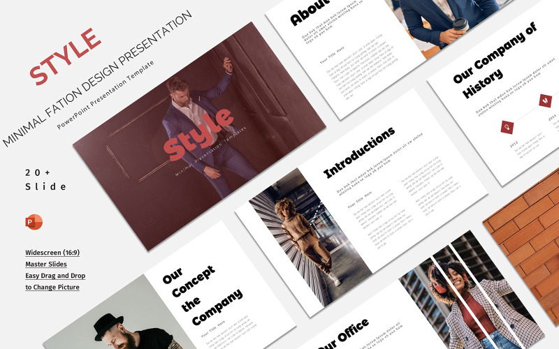 Style Minimal PowerPoint Presentation PowerPoint Template