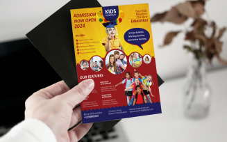 Corporate Educational Flyer Design Template