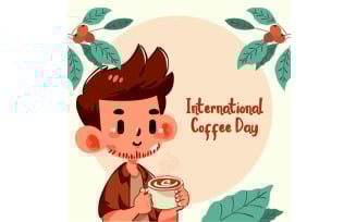 Illustration for International Coffee Day