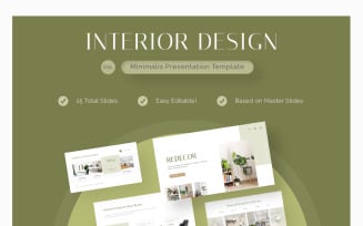 Redecor - Interior Design Google Slides Template