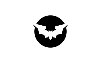 Bat Logo template vector illustration V15