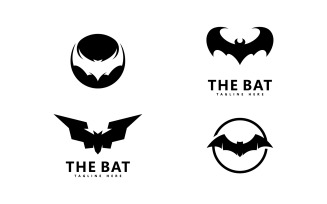 Bat Logo template vector illustration V23