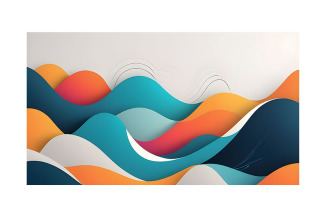 Abstract Wallpaper Wave Background 05