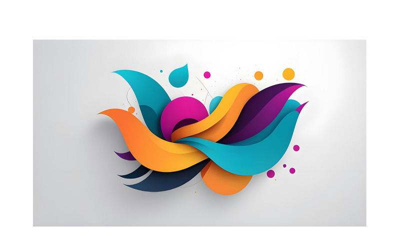 Abstract Wallpaper Wave Background 07