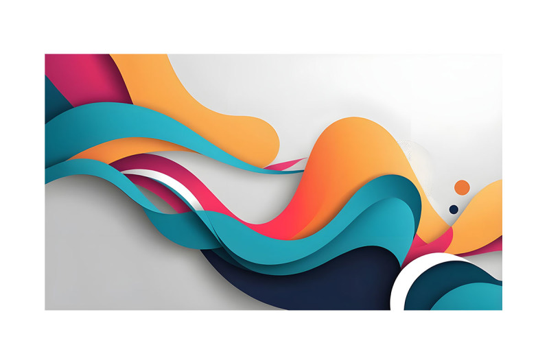 Abstract Wallpaper Wave Background 08