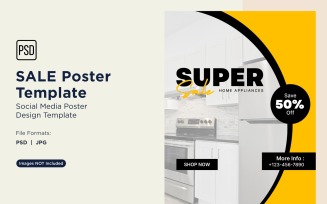 Sale Marketing Poster Design 01