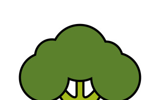 Broccoli icon. Vegetable icon. Vector