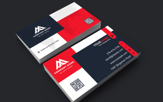 Corporate Business Card Template for Companies and Entrepreneurs