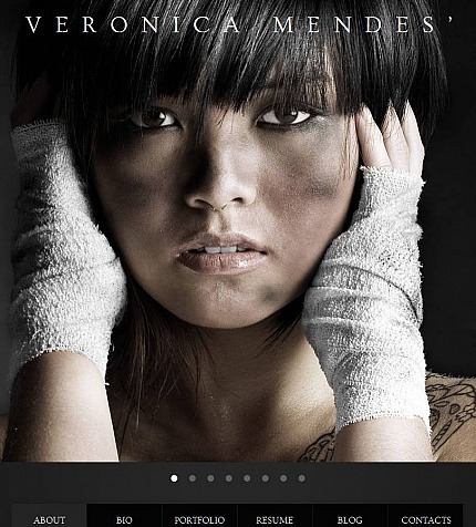 Model Portfolio Premium Facebook HTML CMS Template Big Screenshot Model Portfolio Facebook HTML CMS Template Facebook Screenshot