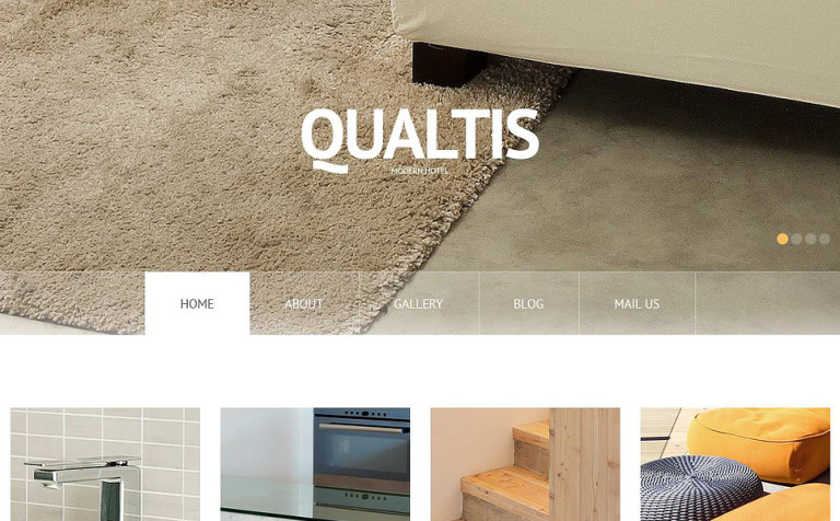Modern Hotel Bootstrap WordPress Theme Big Screenshot Modern Hotel WordPress Theme New Screenshots BIG