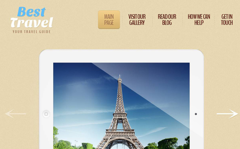 Travel Guide Bootstrap WordPress Template Big Screenshot Travel Guide Responsive WordPress Theme New Screenshots BIG