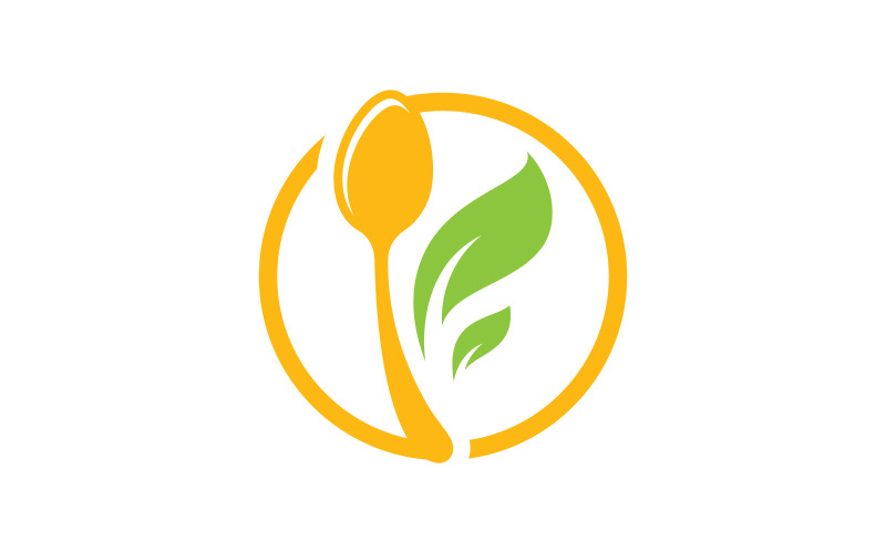 Restaurant logo vector template V5 Logo Template