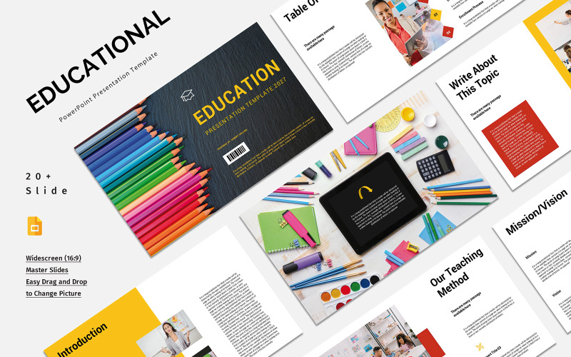 University google slide template Google Slide