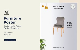 Furniture Poster Design Template 15