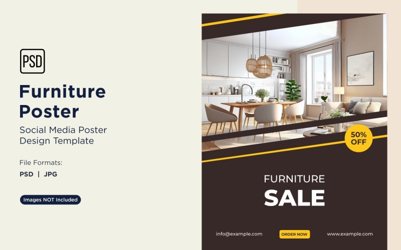 Furniture Poster Design Template 30 Social Media