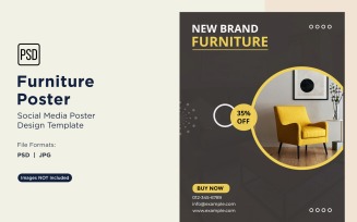 Furniture Poster Design Template 35
