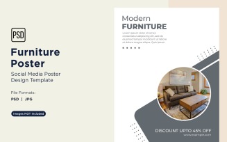Furniture Poster Design Template 36