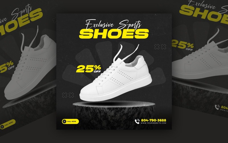 Shoes Sale Social Media Post Template