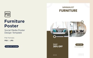 Furniture Poster Design Template 43