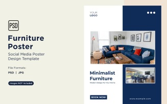 Furniture Poster Design Template 44