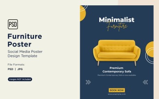 Furniture Poster Design Template 45