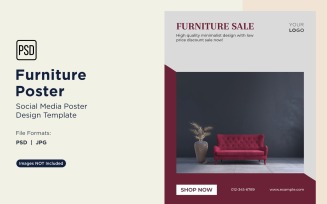 Furniture Poster Design Template 50