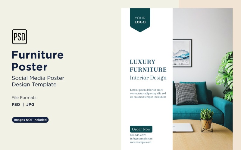 Furniture Poster Design Template 53 Social Media