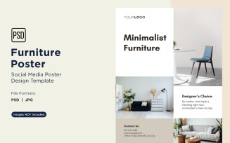 Furniture Poster Design Template 55