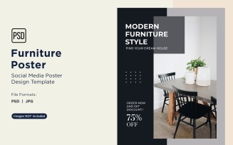 Furniture Poster Design Template 56