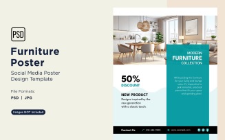 Furniture Poster Design Template 58