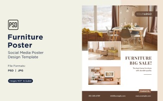 Furniture Poster Design Template 59