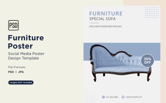 Furniture Poster Design Template 60