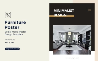 Furniture Poster Design Template 61