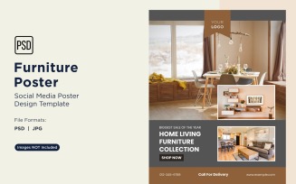 Furniture Poster Design Template 62
