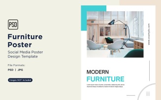 Furniture Poster Design Template 63