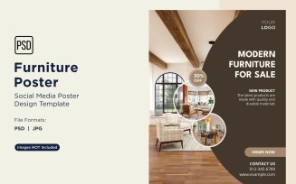 Furniture Poster Design Template 66