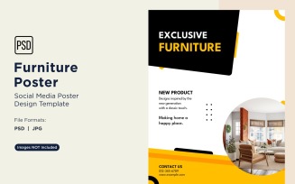 Furniture Poster Design Template 68