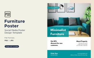 Furniture Poster Design Template 69