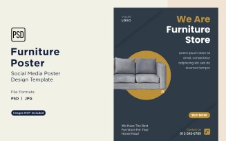 Furniture Poster Design Template 71