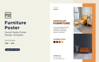 Furniture Poster Design Template 82