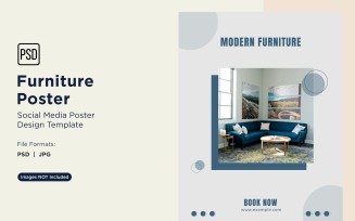 Furniture Poster Design Template 85
