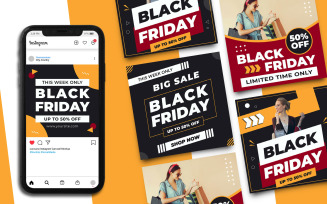 Black Friday Instagram Post Template 10