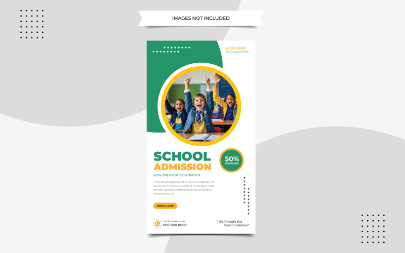 Back to School Social Media Banner Design