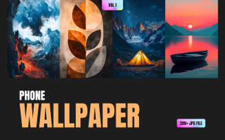 200 AI Generated Phone Wallpaper Vol 01