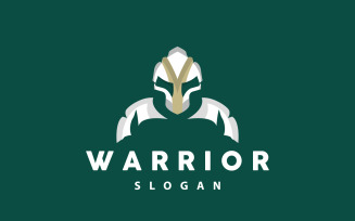 Spartan Logo Vector Warrior Knight Soldier V2