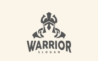 Spartan Logo Vector Warrior Knight Soldier V3