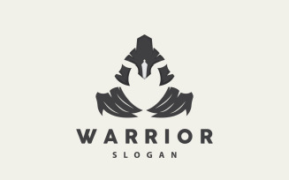 Spartan Logo Vector Warrior Knight Soldier V5