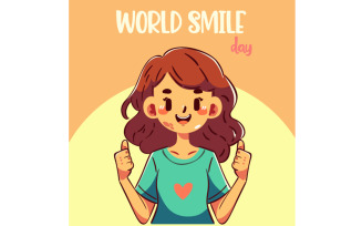 World Smile Day Illustration