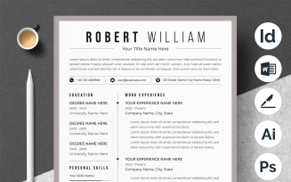 Clean & Simple Business Resume
