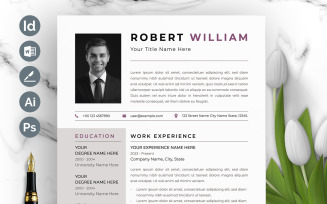 Simple And CV Design Template